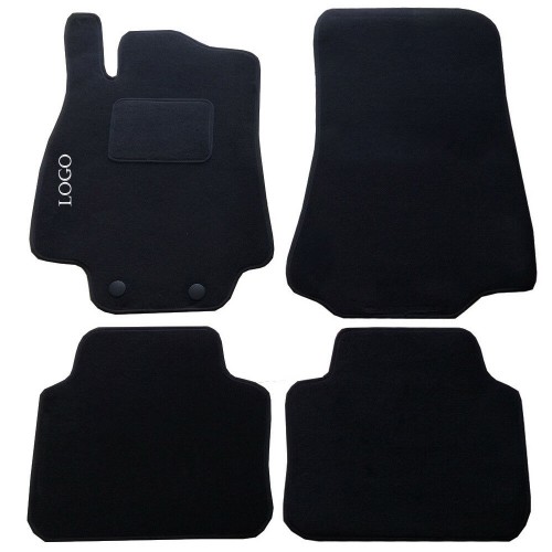 Tappetini Auto In Moquette Per Mercedes Classe B 2005 Con 2 Clip Di Fissaggio Tappetini Auto In Moquette Per Mercedes Classe B 2005 Con 2 Clip Di Fissaggio